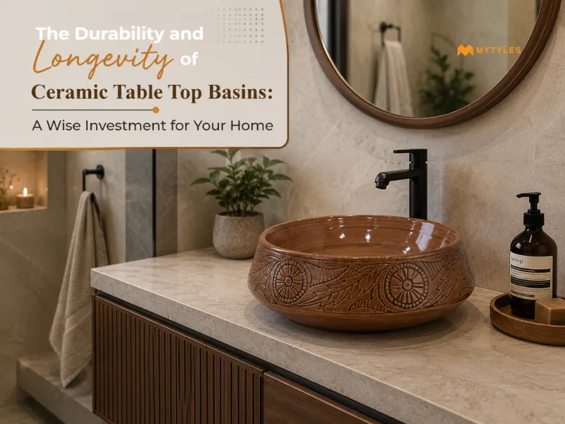  Long-Lasting Ceramic Table Top Basins for Modern Bathrooms