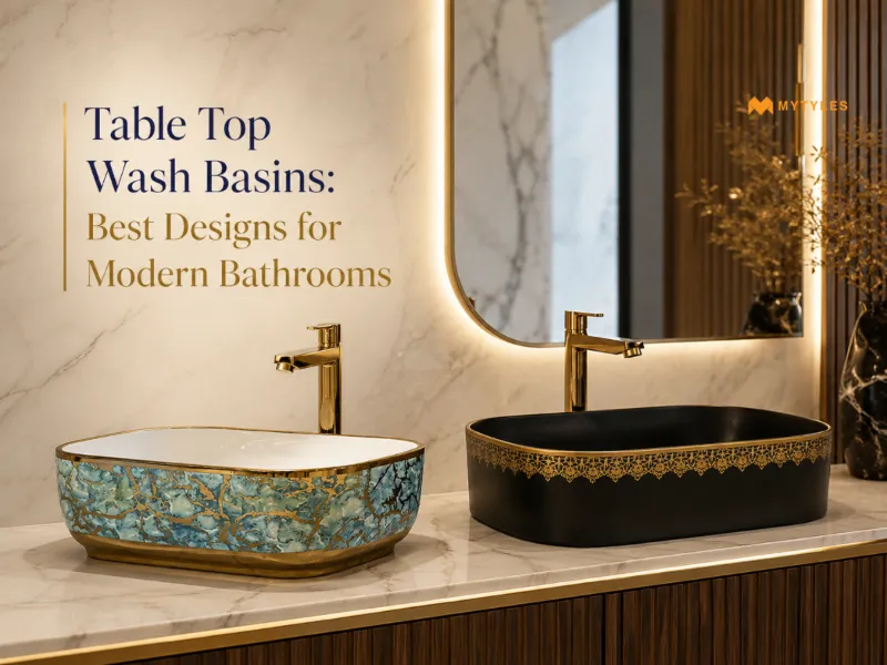 Best Table Top Wash Basins For Modern Bathroom Interiors