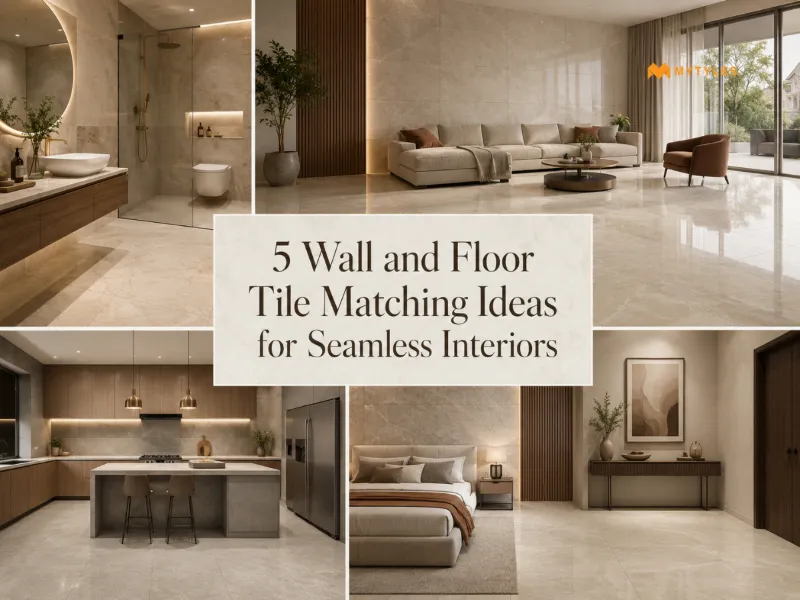 Wall and Floor Tile Ideas for a Seamless Interior Look 