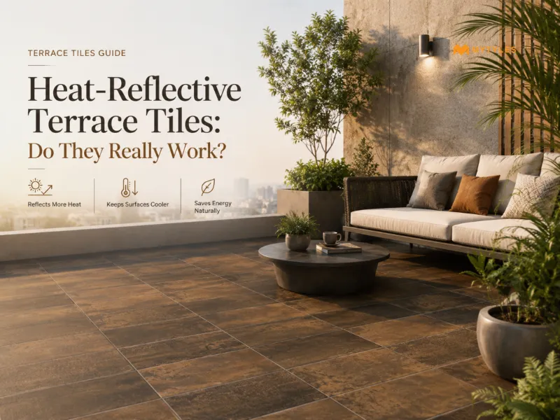 Terrace Tile Ideas For Heat Control For Your Space