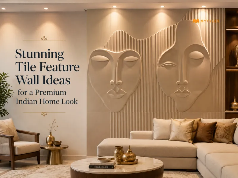 Stunning Tile Feature Wall Ideas For Indian Homes