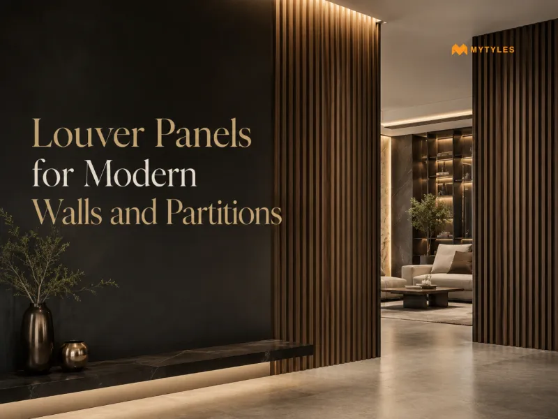 Create Stylish Walls and Partitions with Louver Panels