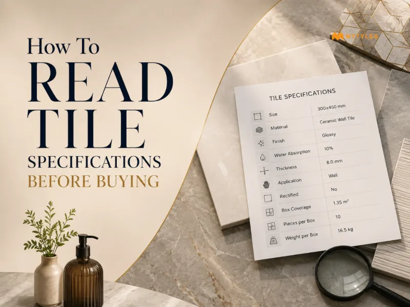Tile Specifications Explained For First-Time Buyers 
