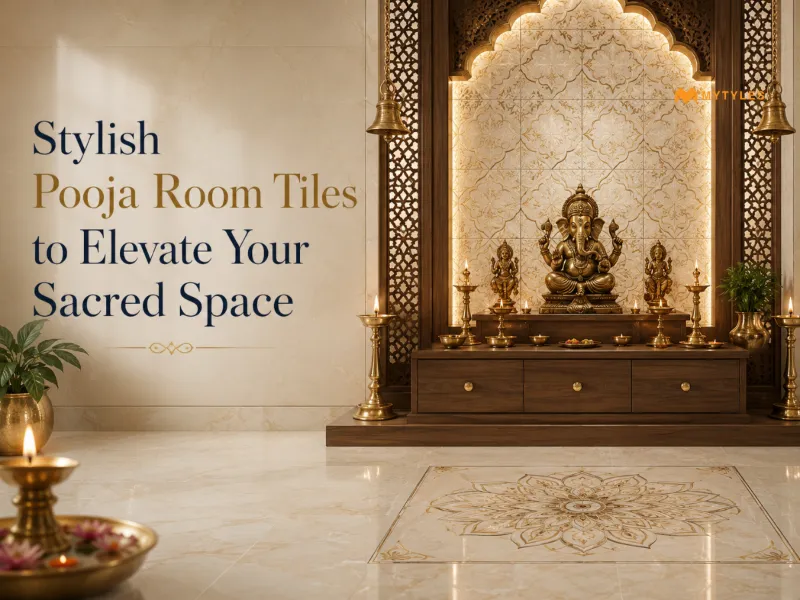 Modern Pooja Room Tile Designs for Your Home