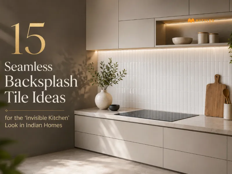 15 Seamless Kitchen Backsplash Tile Ideas for Indian Homes