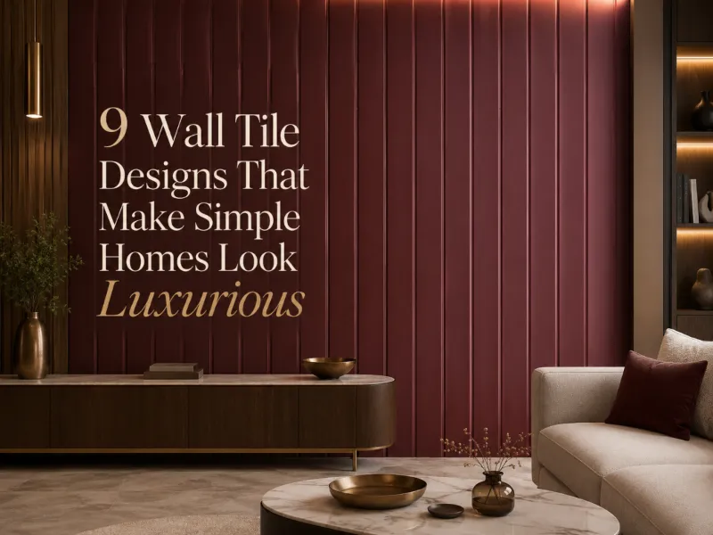 9 Best Wall Tile Designs for a Luxurious Home Look