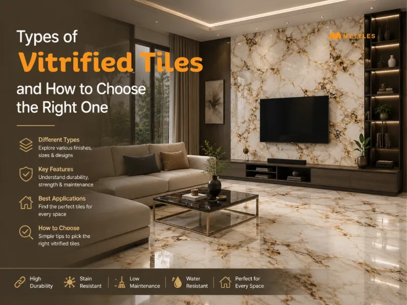 Vitrified Tiles Guide: Types, Features And Applications