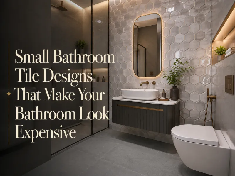 Explore Small Bathroom Tile Design Ideas For Indian Home 