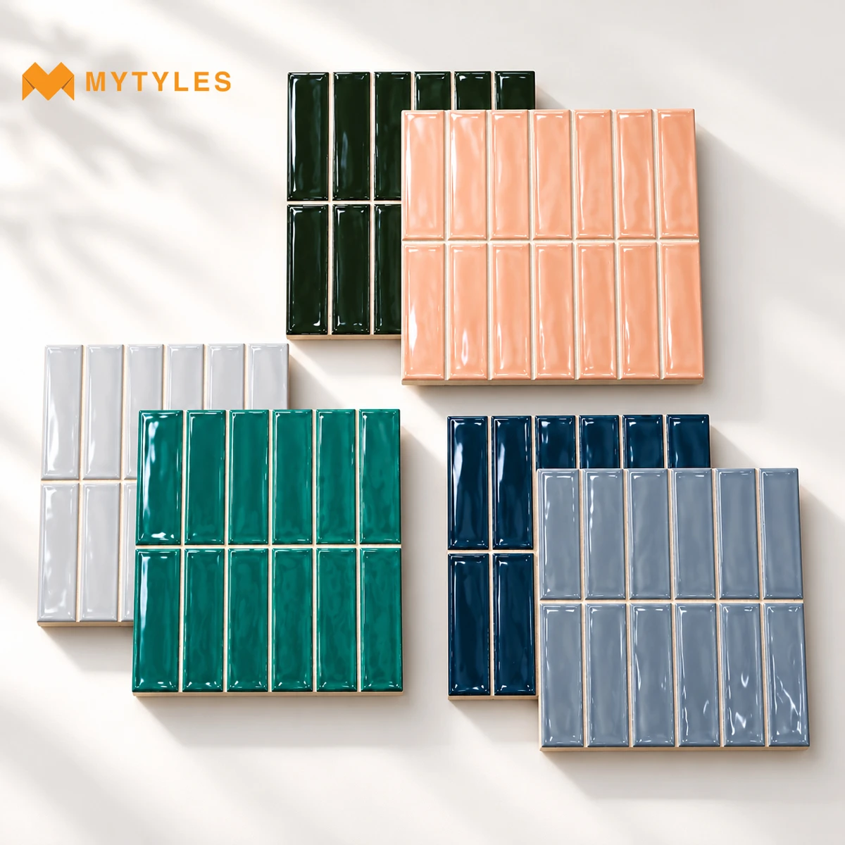 Glossy Linear Subway Tile | Metro Sticks