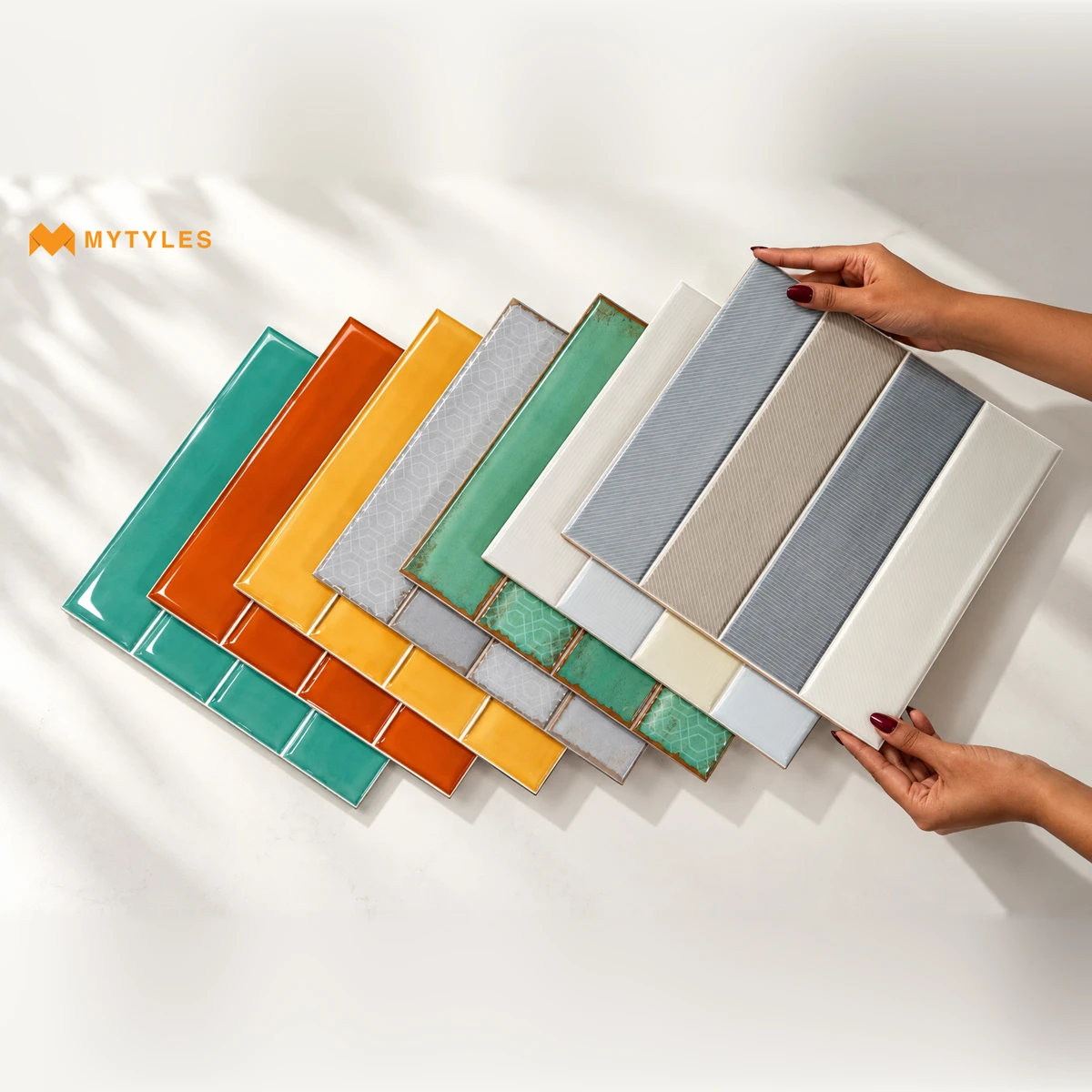 Multicolour Subway Tile | Urban Texture Palette