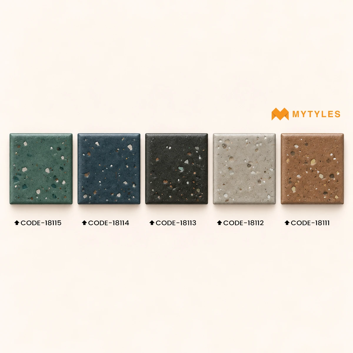 Multicolour Terrazzo Subway Tile | Urban Stone Speckle