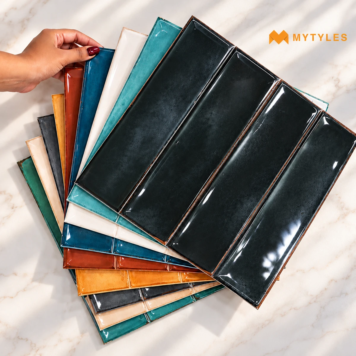 Glossy Subway Tile | Chromatic Metro