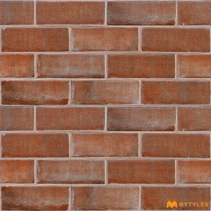 undefined-Brown Faux Veneer Matt Ceramic Brick Tile Code40201 300x600mm 5Pc