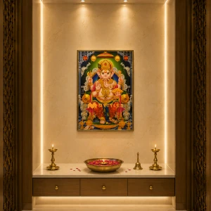 undefined-Ganesha Poster Wall Tile Code32875 (600x900mm, Glossy)-PPG-56