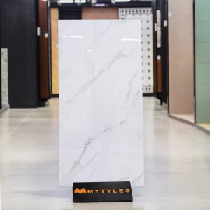 undefined-Bianco Venato Marble Look Vitrified Tile Code37499