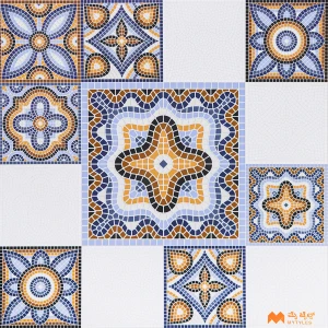 undefined-Vitrified White Moroccan Floor and Wall Tile Code37762 (600x600mm, Carving Matt)