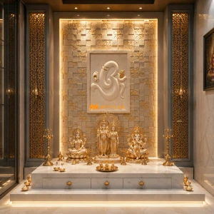 undefined-Natural Stone Ganesha Art Mural Code26087 (2x3Feet, Mint Stone)-MYTMU025