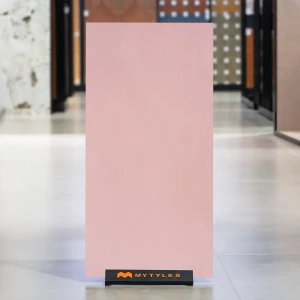 undefined-Vitrified Pink Floor and Wall Tile Code37754 (600x1200mm, Matt)