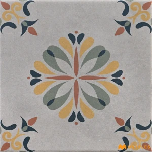 undefined-Vitrified Gray Carpet Centre Floor and Wall Tile Code38648HL2 (200x200mm, Luster)