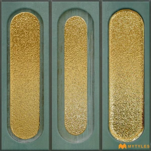 undefined-Green Capsule Granula Metallic Ceramic Wall Tile Code38971 300x300mm - Pack of 10