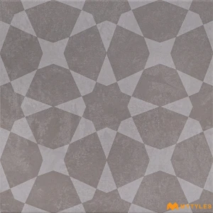 undefined-Moroccan Starburst Grey Carving Matt Moroccan Tile Code39165 300x300mm 8Pc