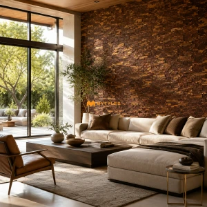 undefined-Natural Stone Wall Cladding Code29656 (150x600mm, Stone)-MYT171