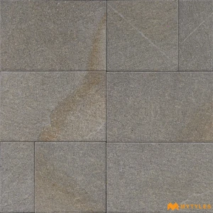 undefined-Rhino Grey Veined Vitrified Parking Tile Code39068 200x200mm 12Pc Pack