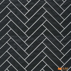 Black Geometric Tile Code37317