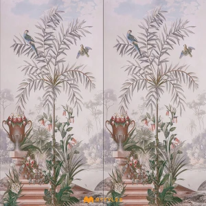 undefined-Vitrified Gray Tropical Floor and Wall Tile Code38305HL1 (600x1200mm, Gloster)