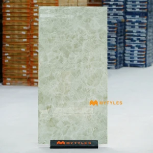 Gracia Green Vitrified Marble Tile Code38077