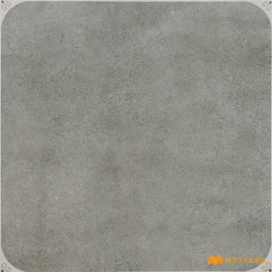 undefined-Screed Gray Matt Octagonal Vitrified Tile Code39474 600x600mm Pack 4Pc
