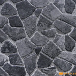 Dark Grey Flagstone Elevation Tile Code40869