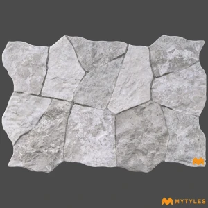 undefined-Imported White Elevation Wall Tile Code17139 (442x664mm, Matt)