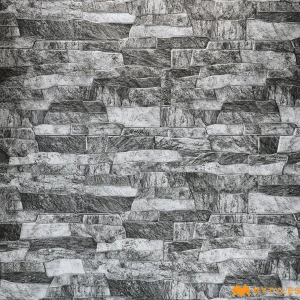 undefined-Granite Grey Ledgestone Ceramic Elevation Wall Tile Code39866 300x550mm 4Pc