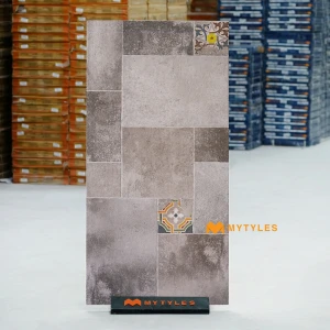 Aspen Grey French Pattern Modular Rustic Tile Code40131