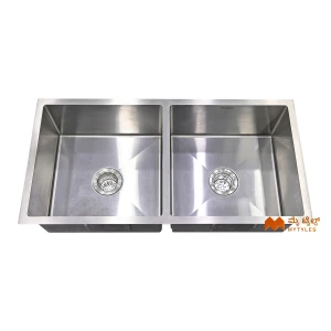 undefined-Futura Kitchen Sink - Hand Carved Series - FS 3618 DB HM Code40738 (36x18 Inch)