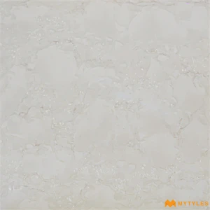 undefined-Cream Double Charge Vitrified  Floor and Wall Tile Code38871 (600x600mm, Glossy)