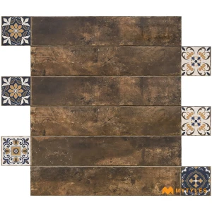 undefined-Porcelain Wooden Plank Tile Code18600 (150x900mm, Matt)