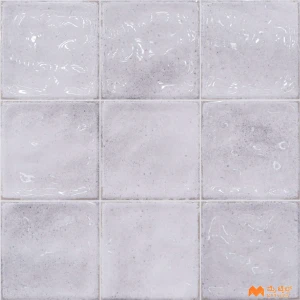 White  Geometric Tile Code37349