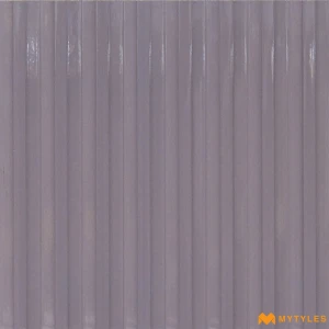 undefined-Fog Grey Reeded Ceramic Textured Wall Tile Code39431 300x300mm 11Pc