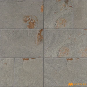 undefined-Copper Rust Grey Vitrified Modular Tile Code40327 200x200mm 12Pc Pack