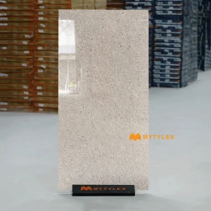 undefined-Sarda Gray Glossy Double Charged Marble Vitrified Tile Code38894 600x1200mm 2Pc