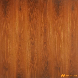undefined-Brown Burma Teak Matt Porcelain Wooden Tile Code33753 600x600mm 4Pc Pack