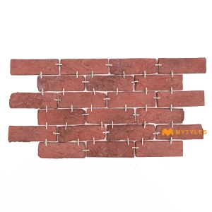 undefined-Natural Brick Cladding Code13226 (72x212mm , Concrete, 66 Pcs)- 014-010-E(Handmade)