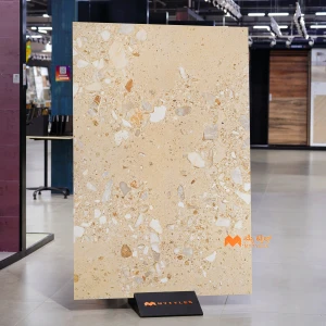 Beige Terrazzo Slab Tile Code37311