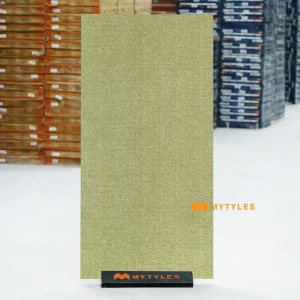 undefined-Vitrified Green Rustic Floor and Wall Tile Code38909 (600x1200mm, Matt)