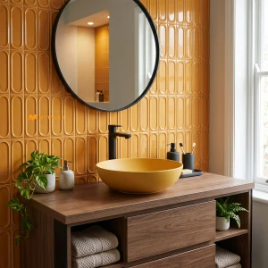 Yellow Wash Basin Code36123