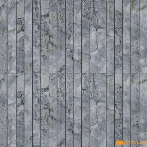 undefined-Urban Loft Grey Glossy Ceramic Fluted Tile Code40203HL 300x600mm 5Pc