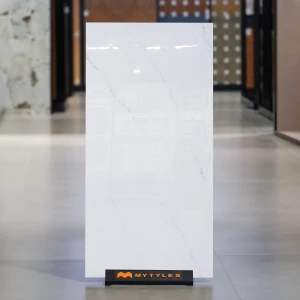 undefined-Bianco Carrara Marble Look Vitrified Tile Code38202
