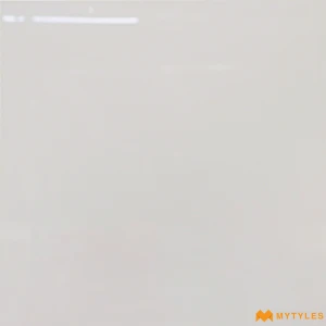 undefined-White Double Charge Vitrified Floor and Wall Tile Code38870 (600x600mm, Glossy)